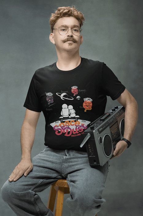 "Space Dust" Unisex Jersey Short Sleeve Tee