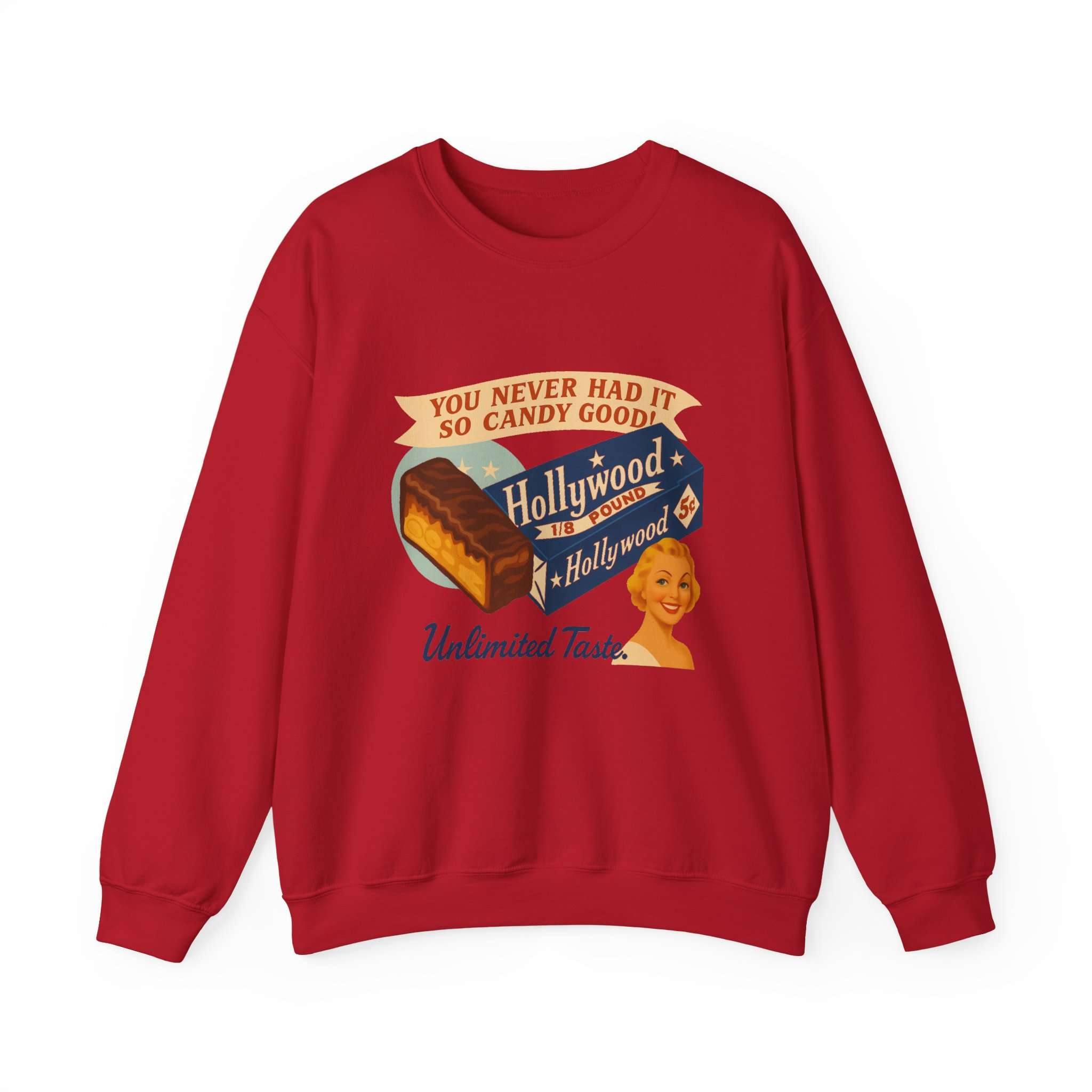 "Hollywood" Unisex Heavy Blend™ Crewneck Sweatshirt - Image 13