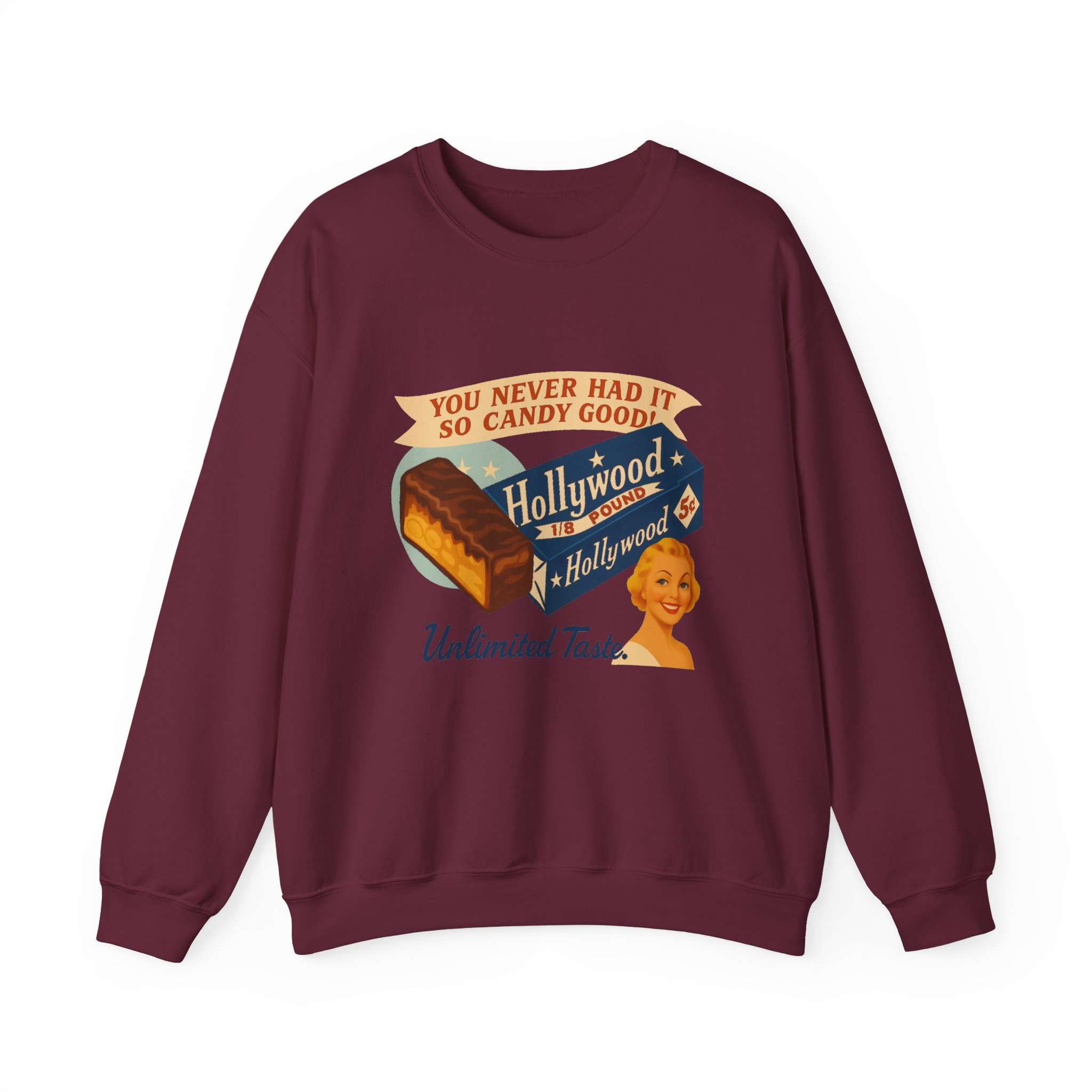 "Hollywood" Unisex Heavy Blend™ Crewneck Sweatshirt - Image 9