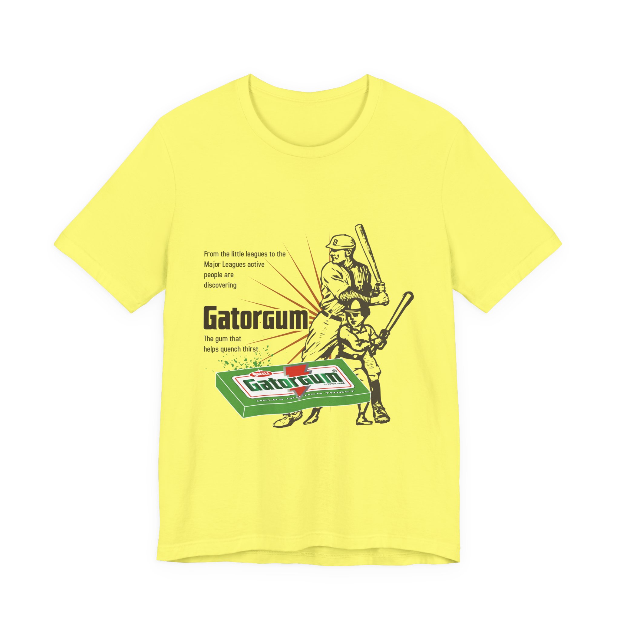 "Gator Gum" Unisex Jersey Short Sleeve Tee - Image 44