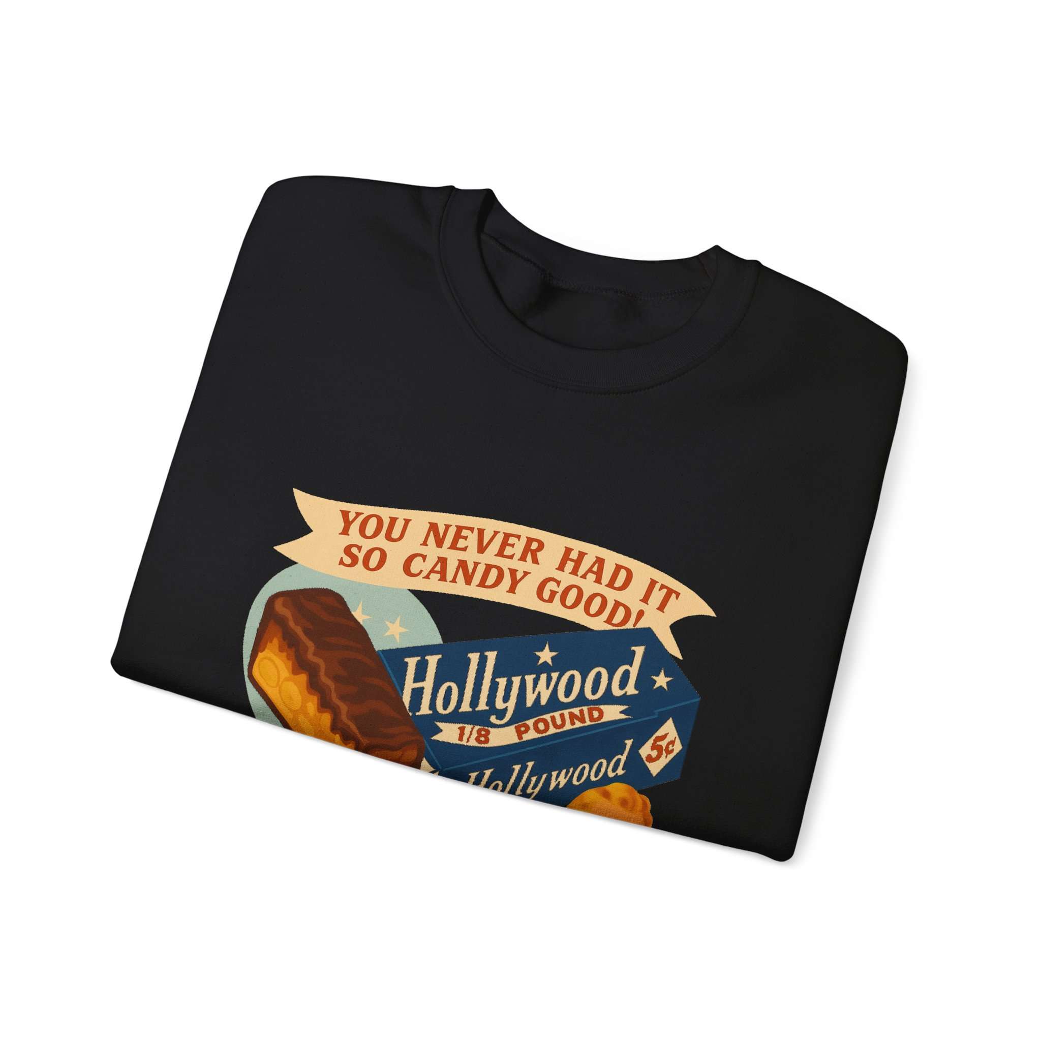 "Hollywood" Unisex Heavy Blend™ Crewneck Sweatshirt - Image 7