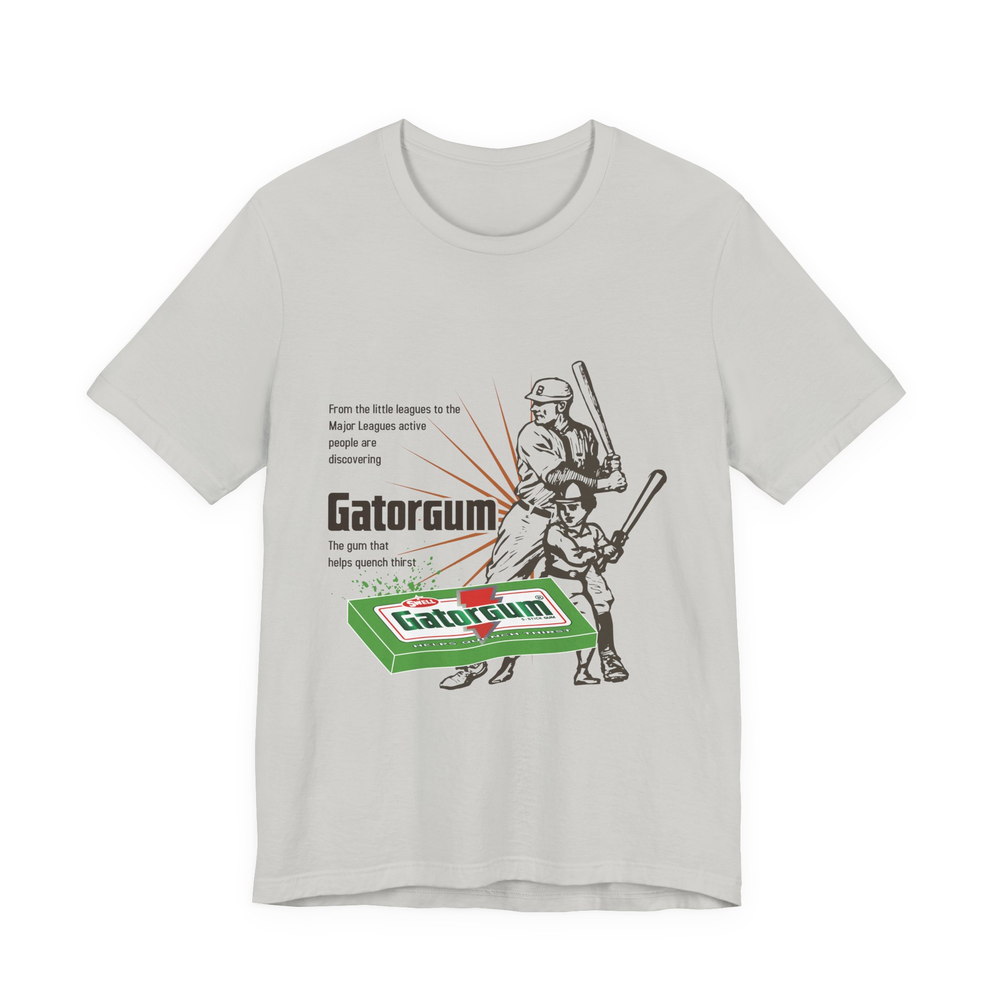 "Gator Gum" Unisex Jersey Short Sleeve Tee - Image 28