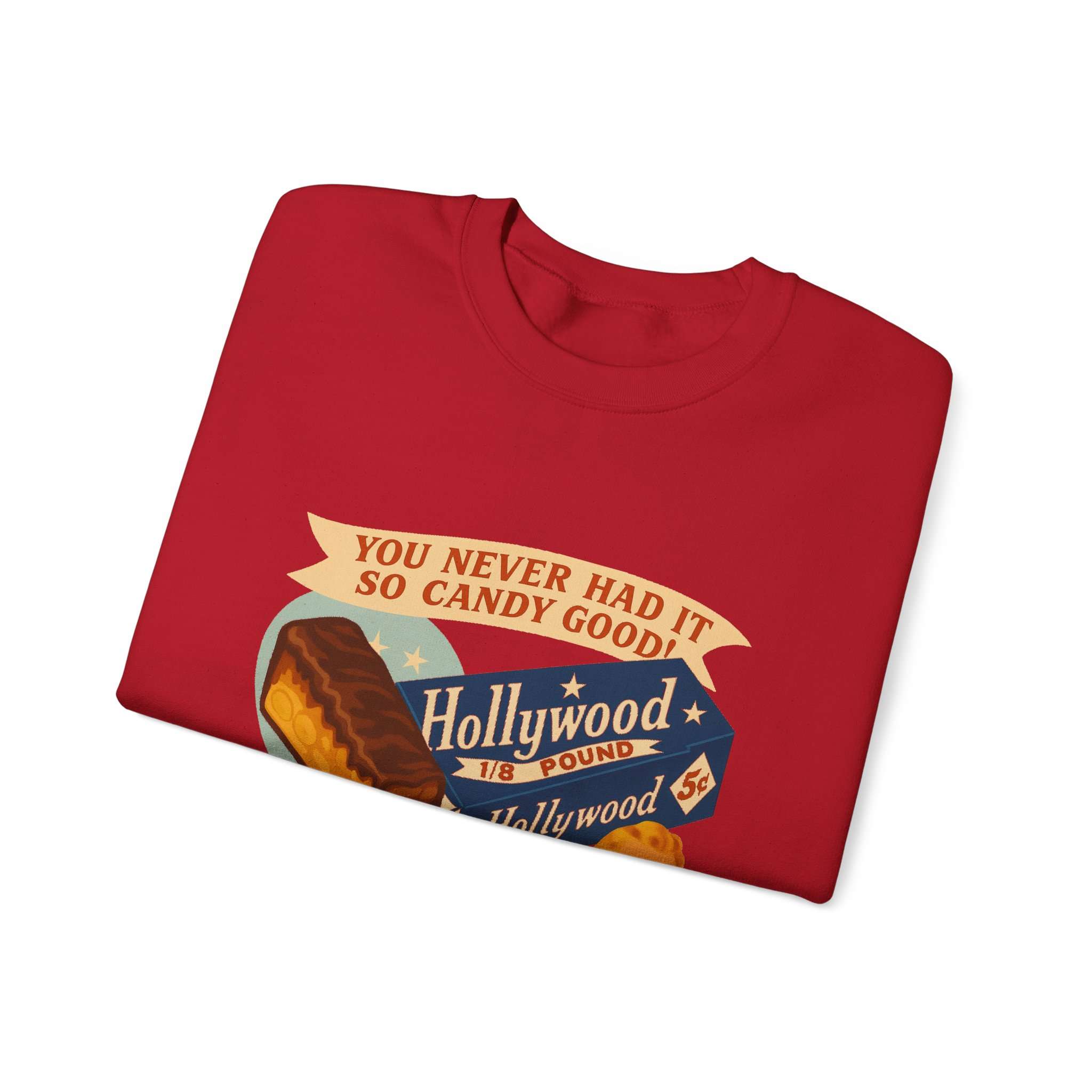 "Hollywood" Unisex Heavy Blend™ Crewneck Sweatshirt - Image 15