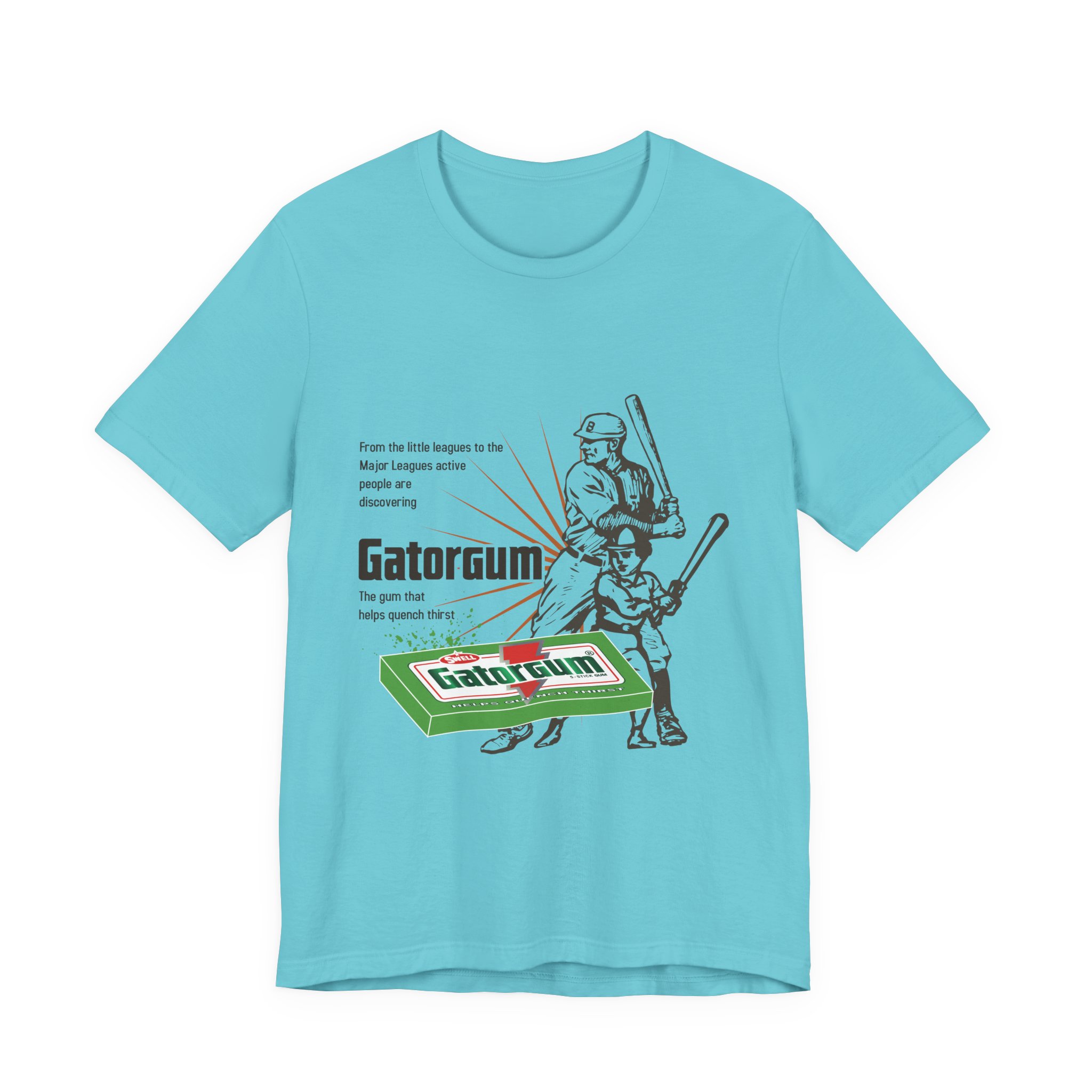 "Gator Gum" Unisex Jersey Short Sleeve Tee - Image 48