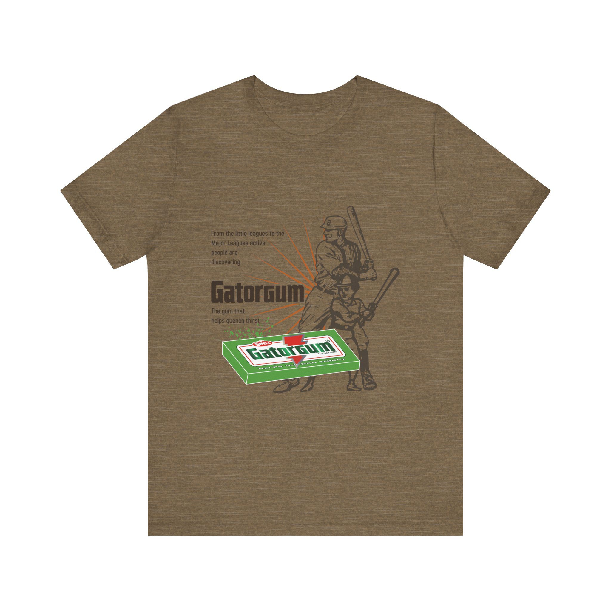 "Gator Gum" Unisex Jersey Short Sleeve Tee - Image 38