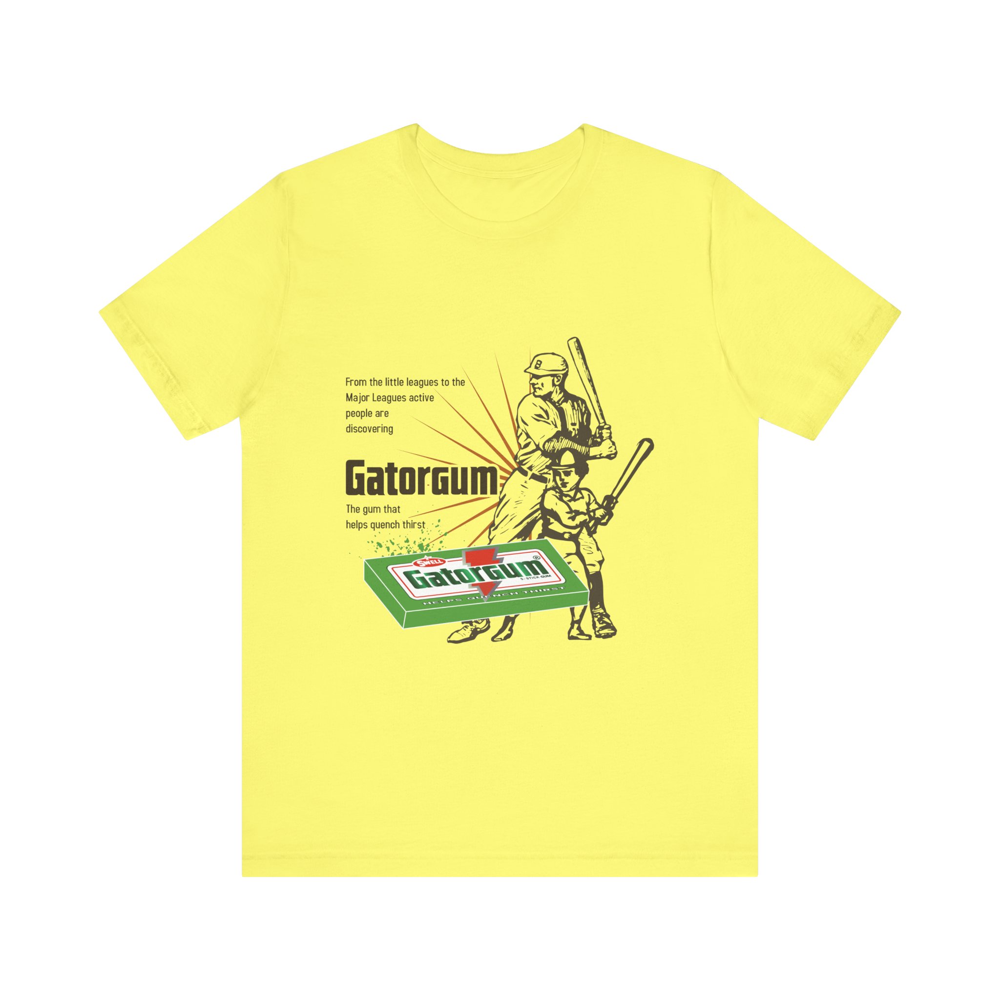 "Gator Gum" Unisex Jersey Short Sleeve Tee - Image 42