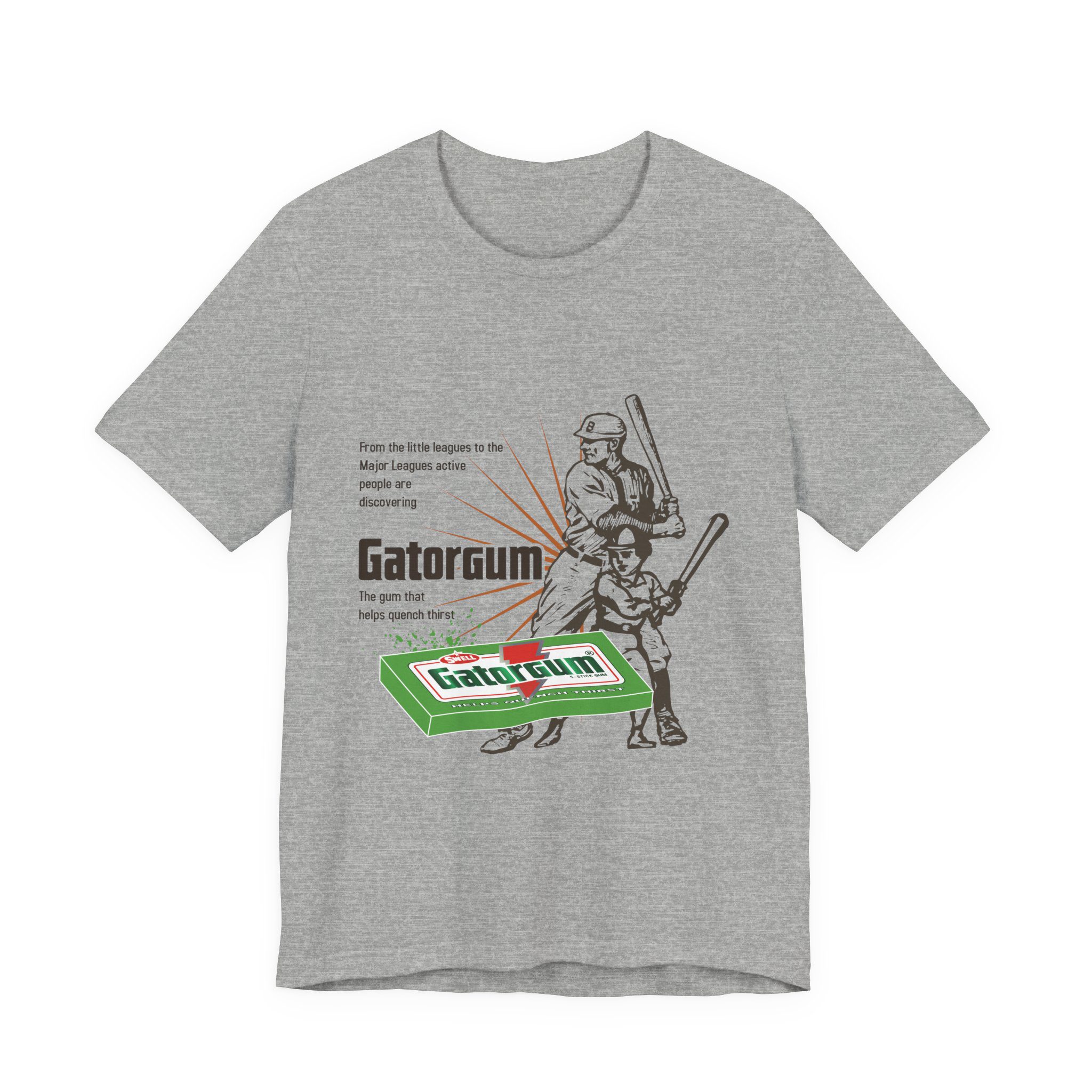 "Gator Gum" Unisex Jersey Short Sleeve Tee - Image 60