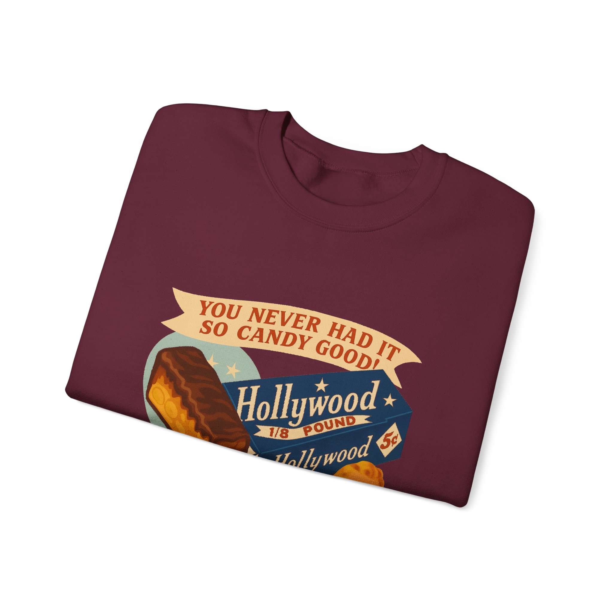 "Hollywood" Unisex Heavy Blend™ Crewneck Sweatshirt - Image 11