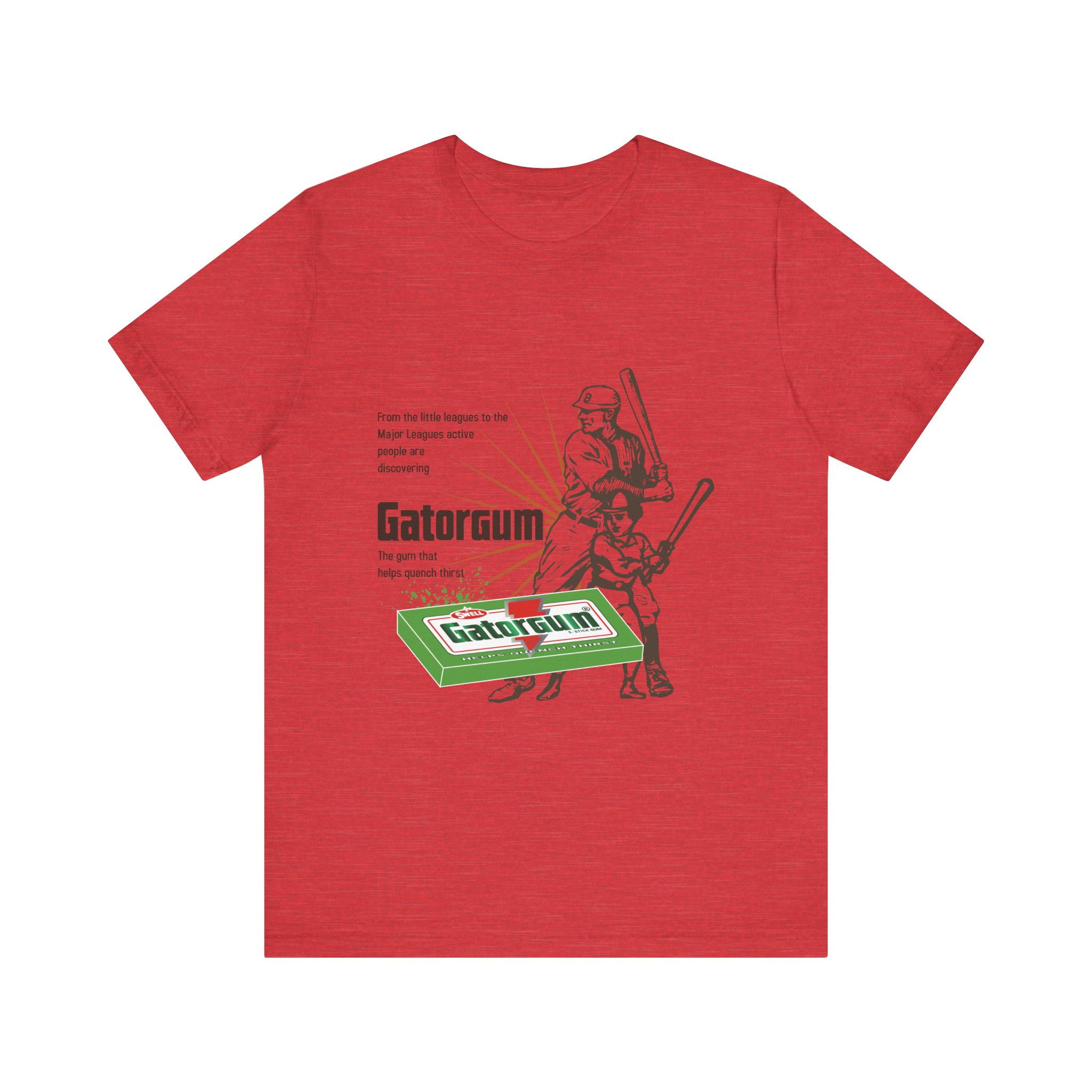 "Gator Gum" Unisex Jersey Short Sleeve Tee - Image 62