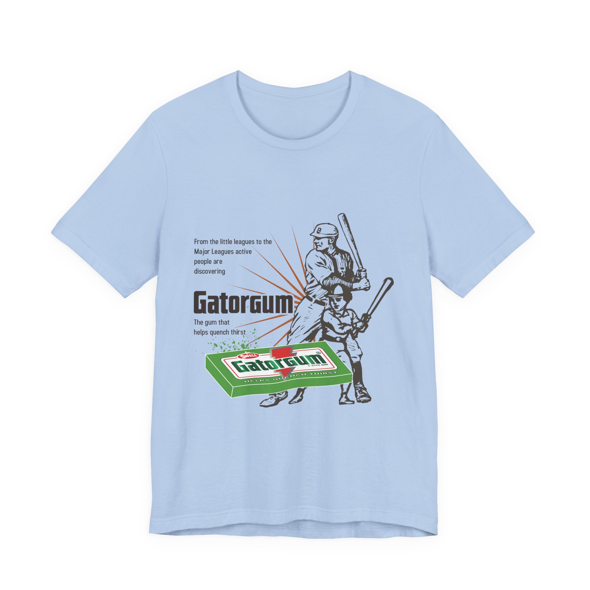 "Gator Gum" Unisex Jersey Short Sleeve Tee - Image 52