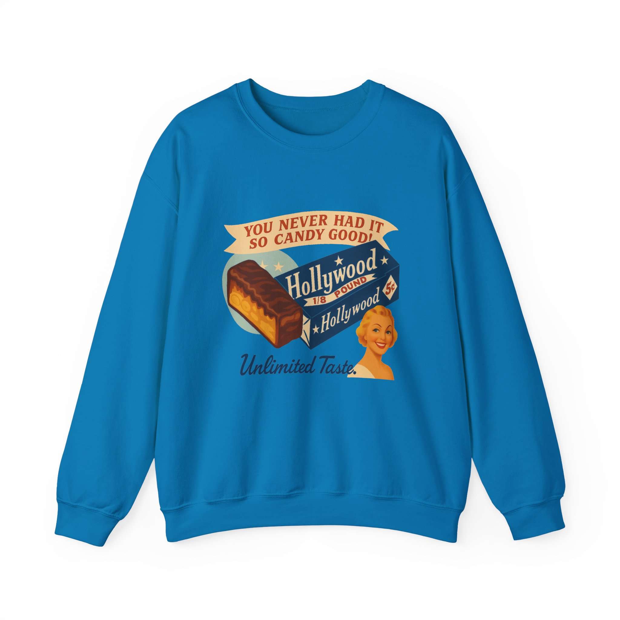 "Hollywood" Unisex Heavy Blend™ Crewneck Sweatshirt