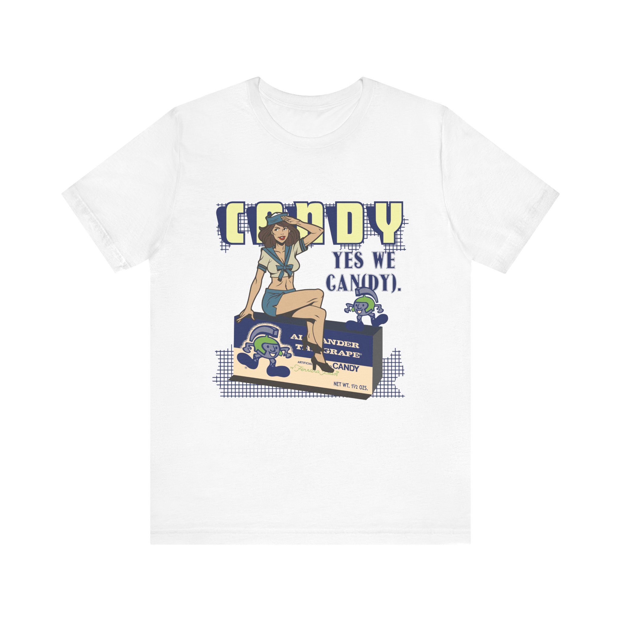 "Alexander the Grape" Unisex Jersey Short Sleeve Tee - Image 5