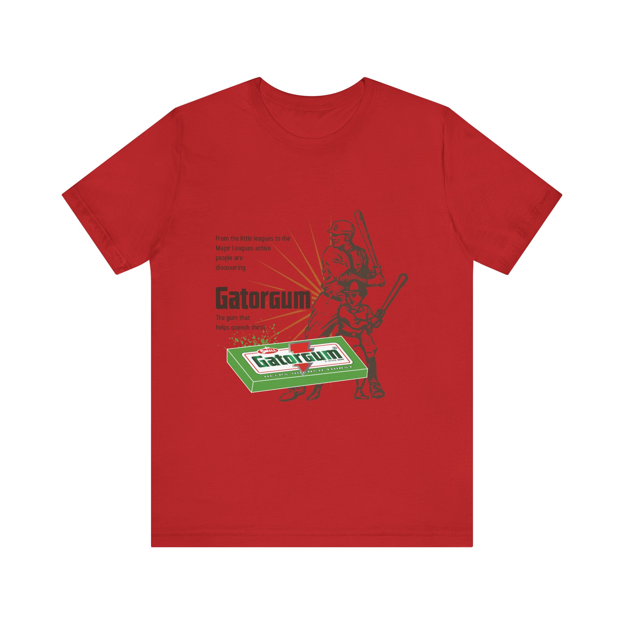 "Gator Gum" Unisex Jersey Short Sleeve Tee - Image 66