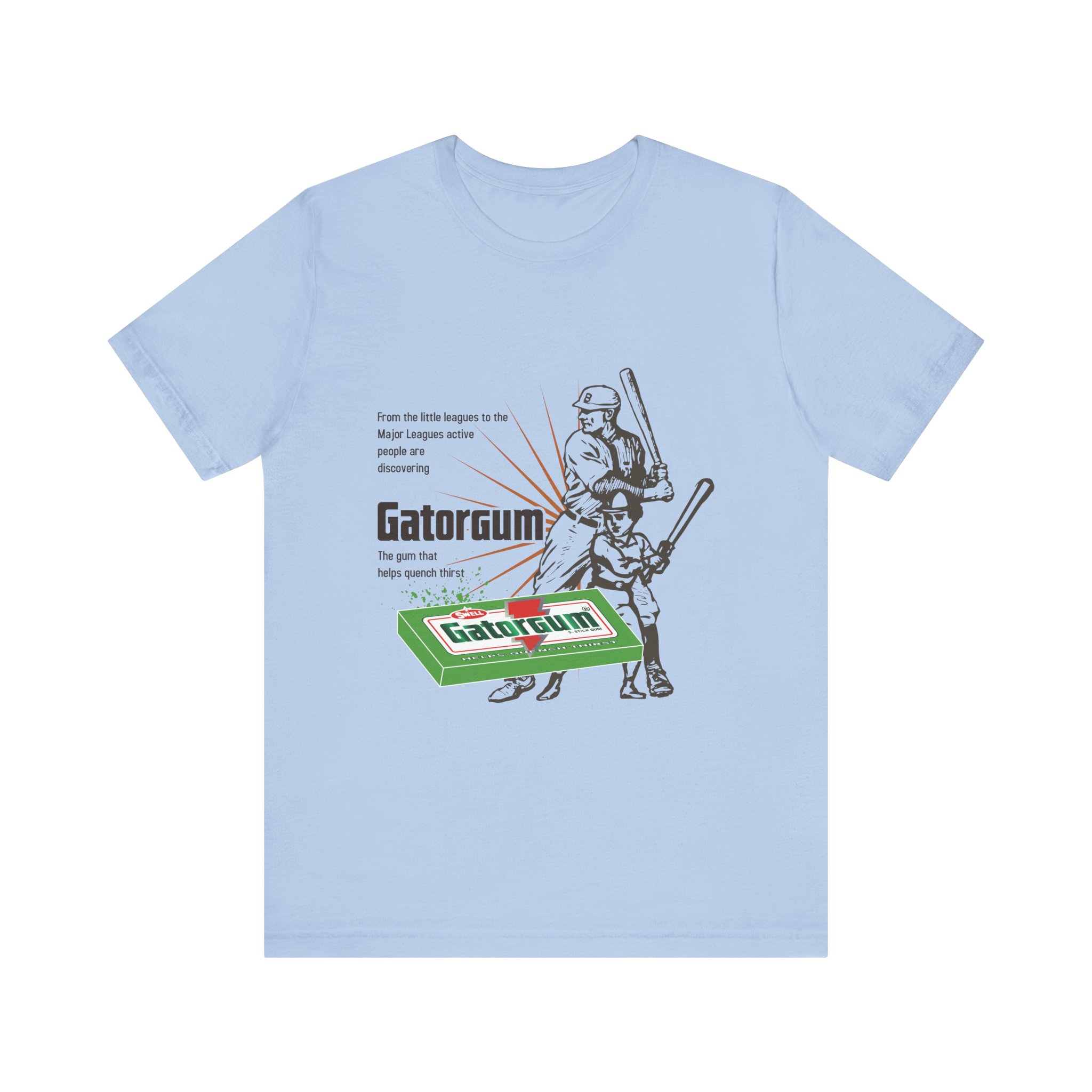 "Gator Gum" Unisex Jersey Short Sleeve Tee - Image 50