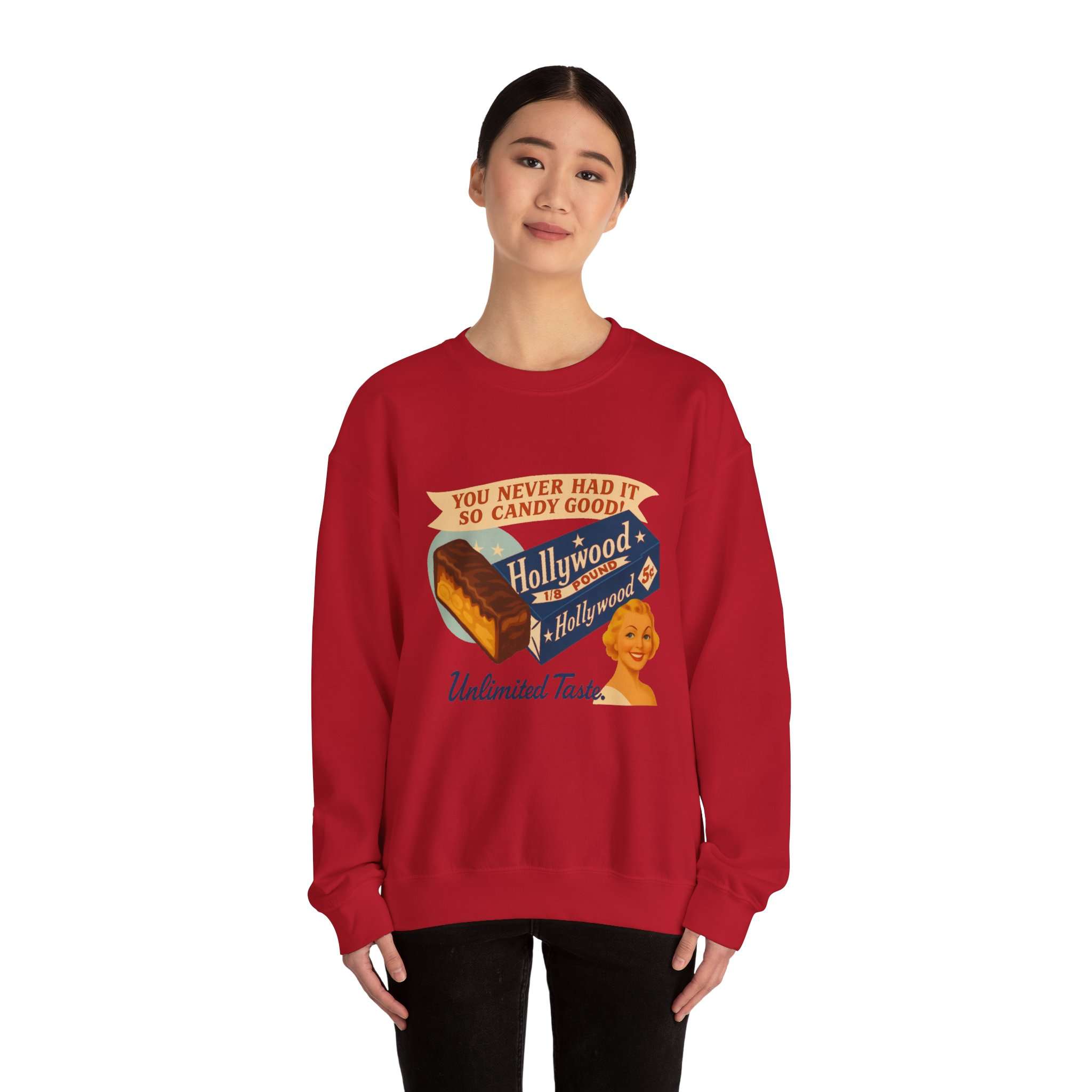 "Hollywood" Unisex Heavy Blend™ Crewneck Sweatshirt - Image 16