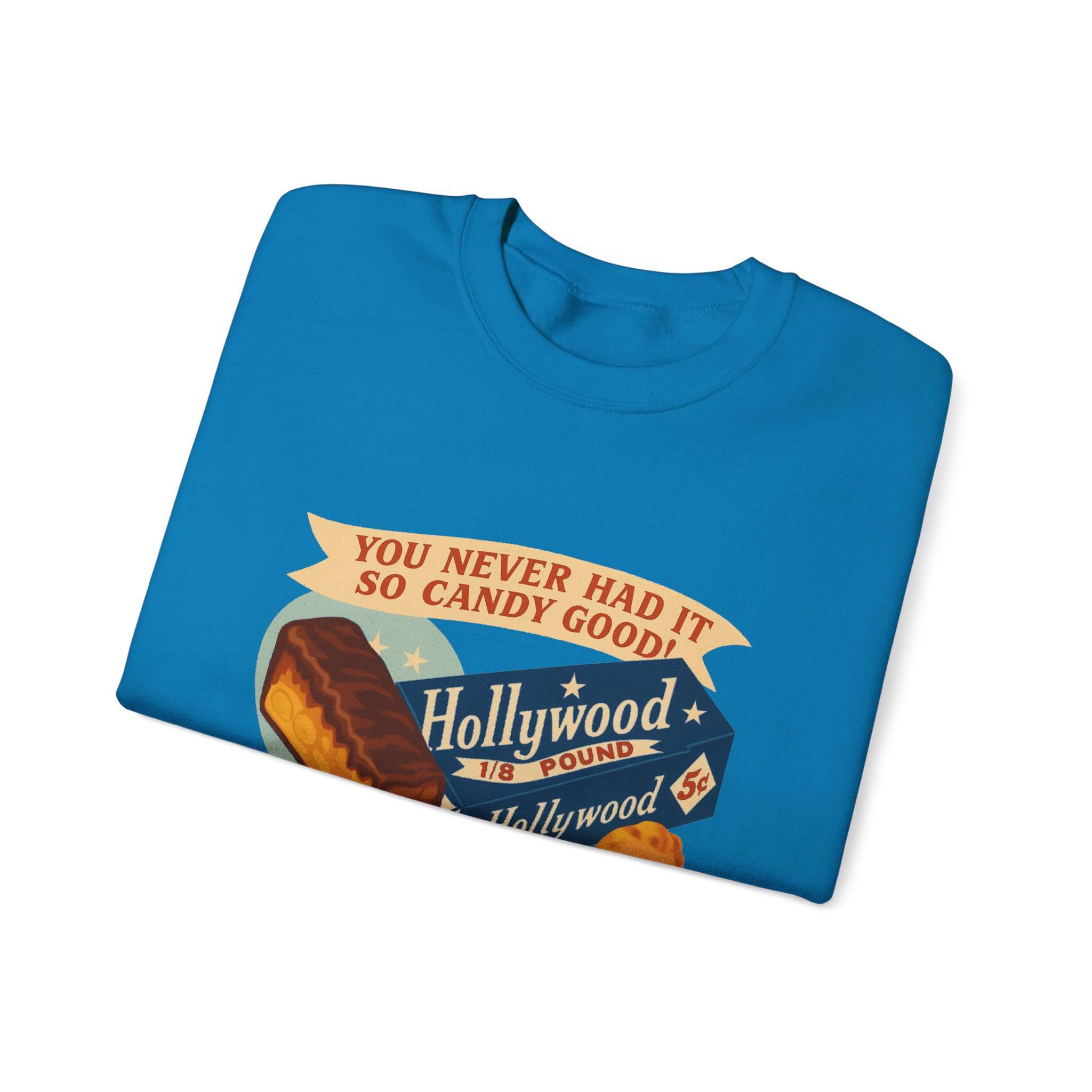 "Hollywood" Unisex Heavy Blend™ Crewneck Sweatshirt - Image 3