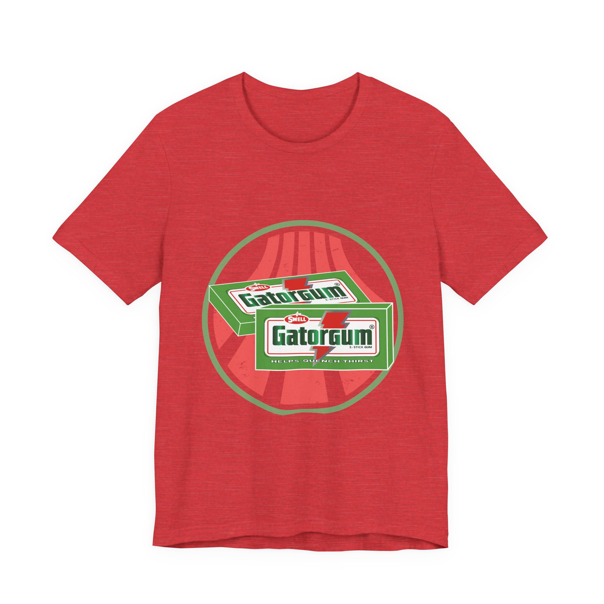 "Gator Gum" Classic Unisex Jersey Short Sleeve Tee - Image 63