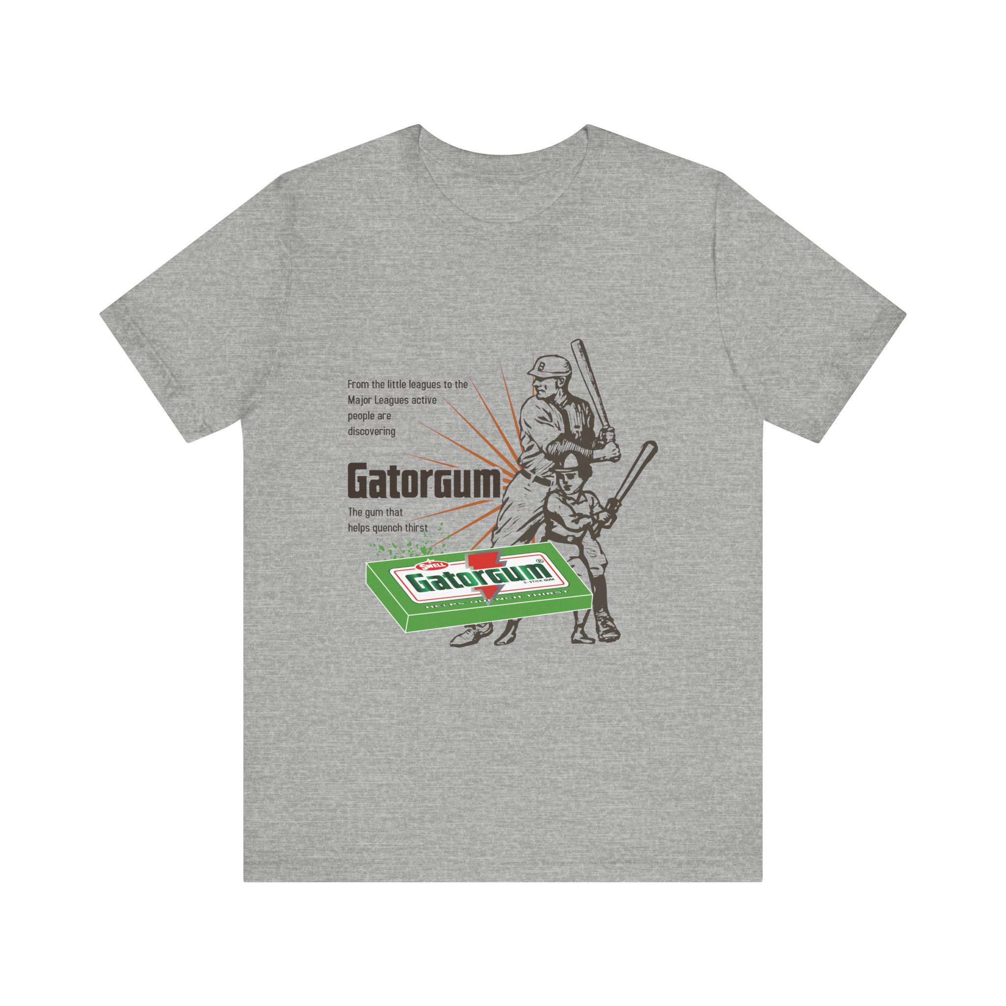 "Gator Gum" Unisex Jersey Short Sleeve Tee - Image 58
