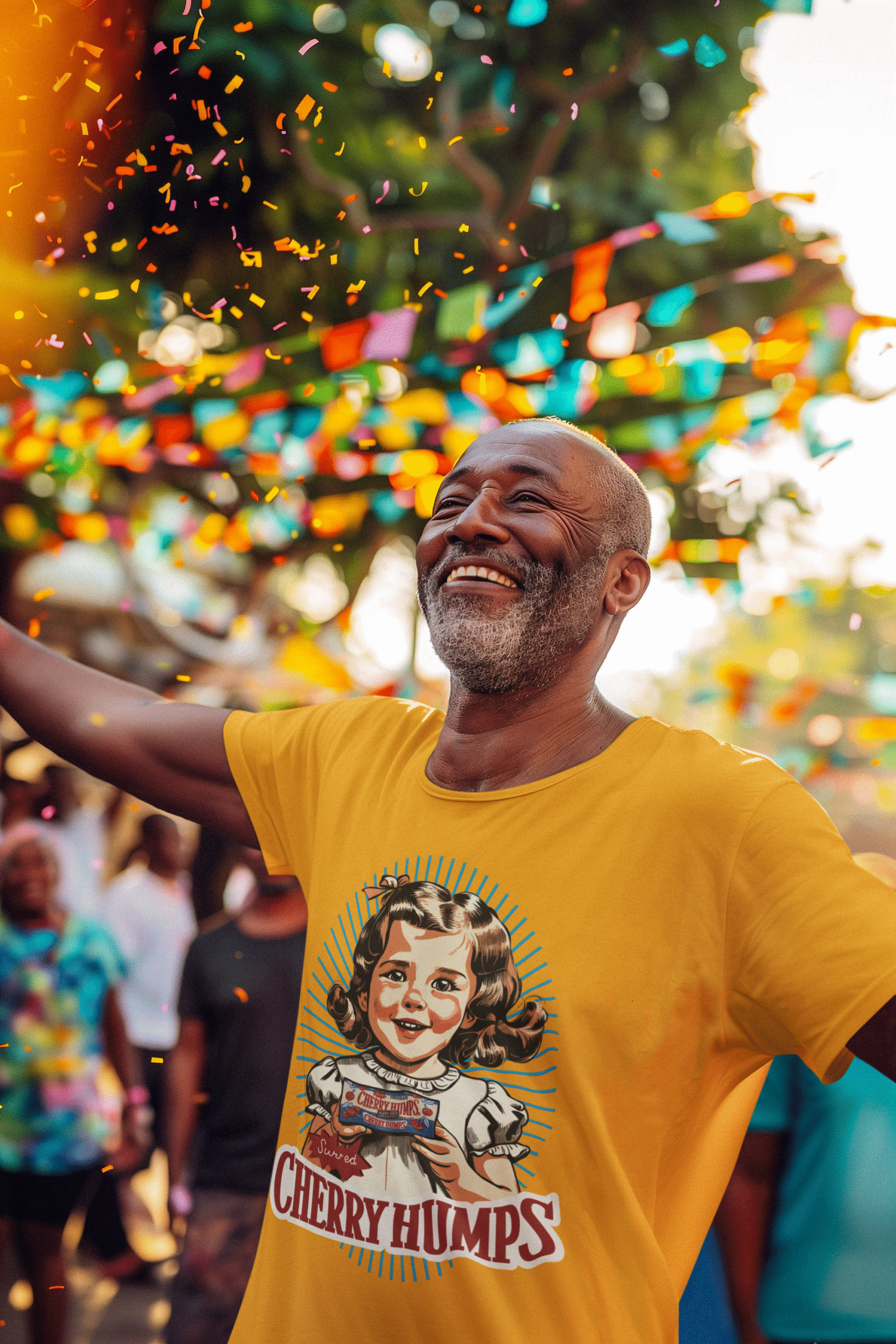 "Cherry Humps" Unisex Jersey Short Sleeve Tee