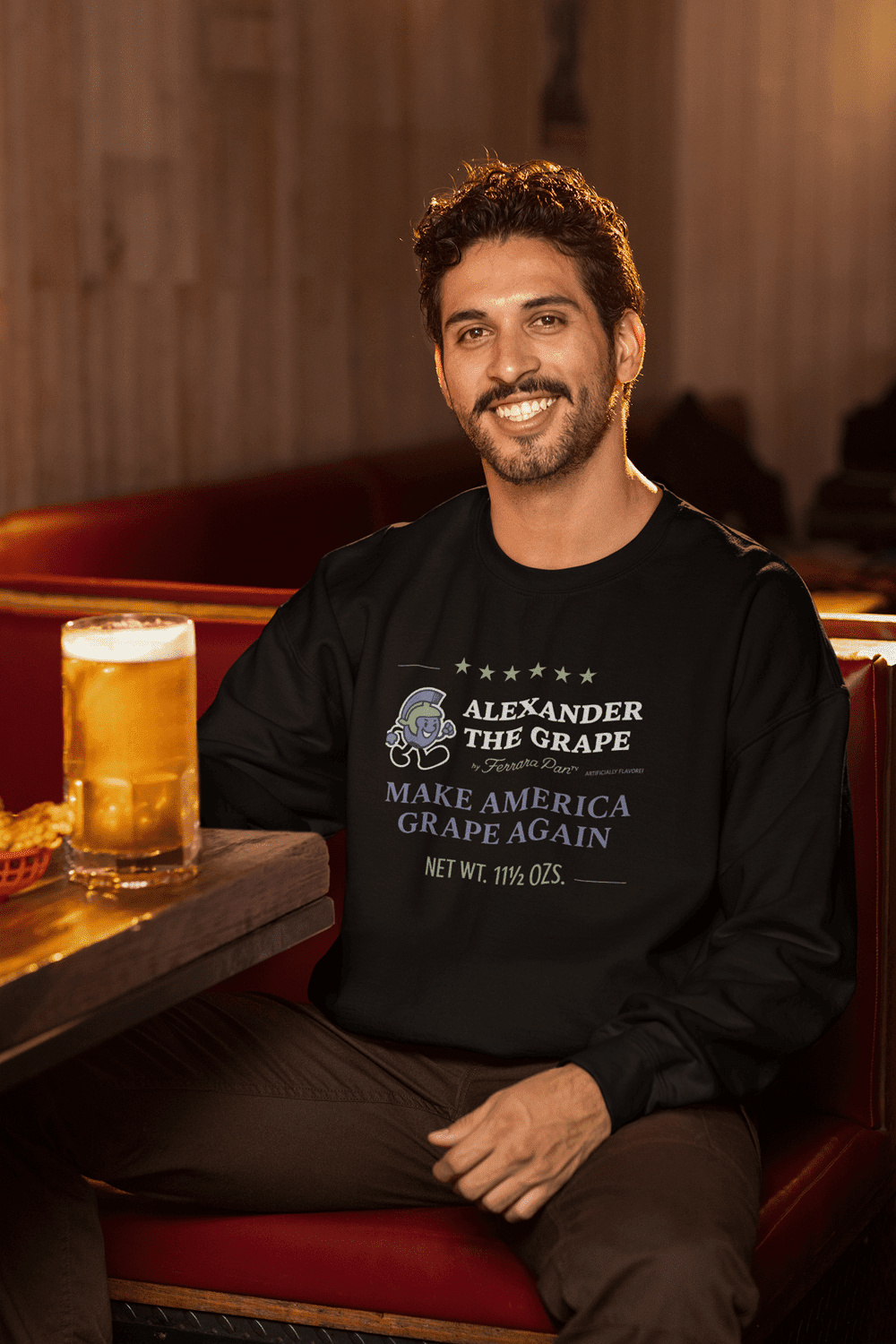 "Make America Grape Again" Unisex Heavy Blend™ Crewneck Sweatshirt