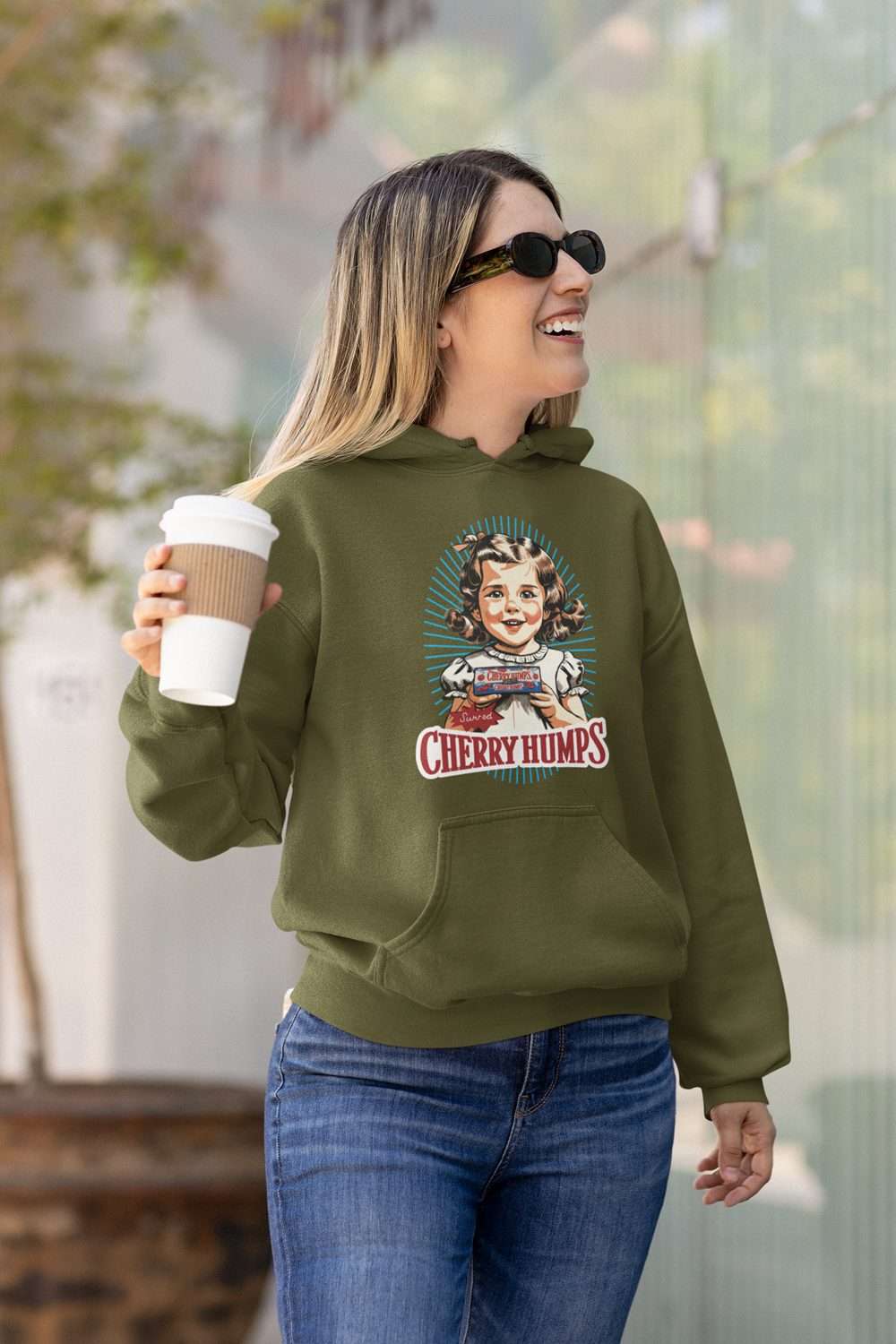 "Cherry Humps" Unisex Heavy Blend™ Hooded Sweatshirt