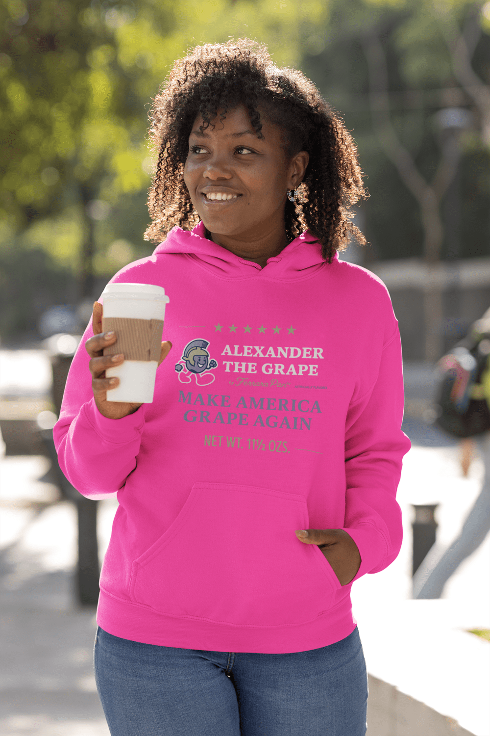 "Make America Grape Again"' Unisex Heavy Blend™ Hooded Sweatshirt