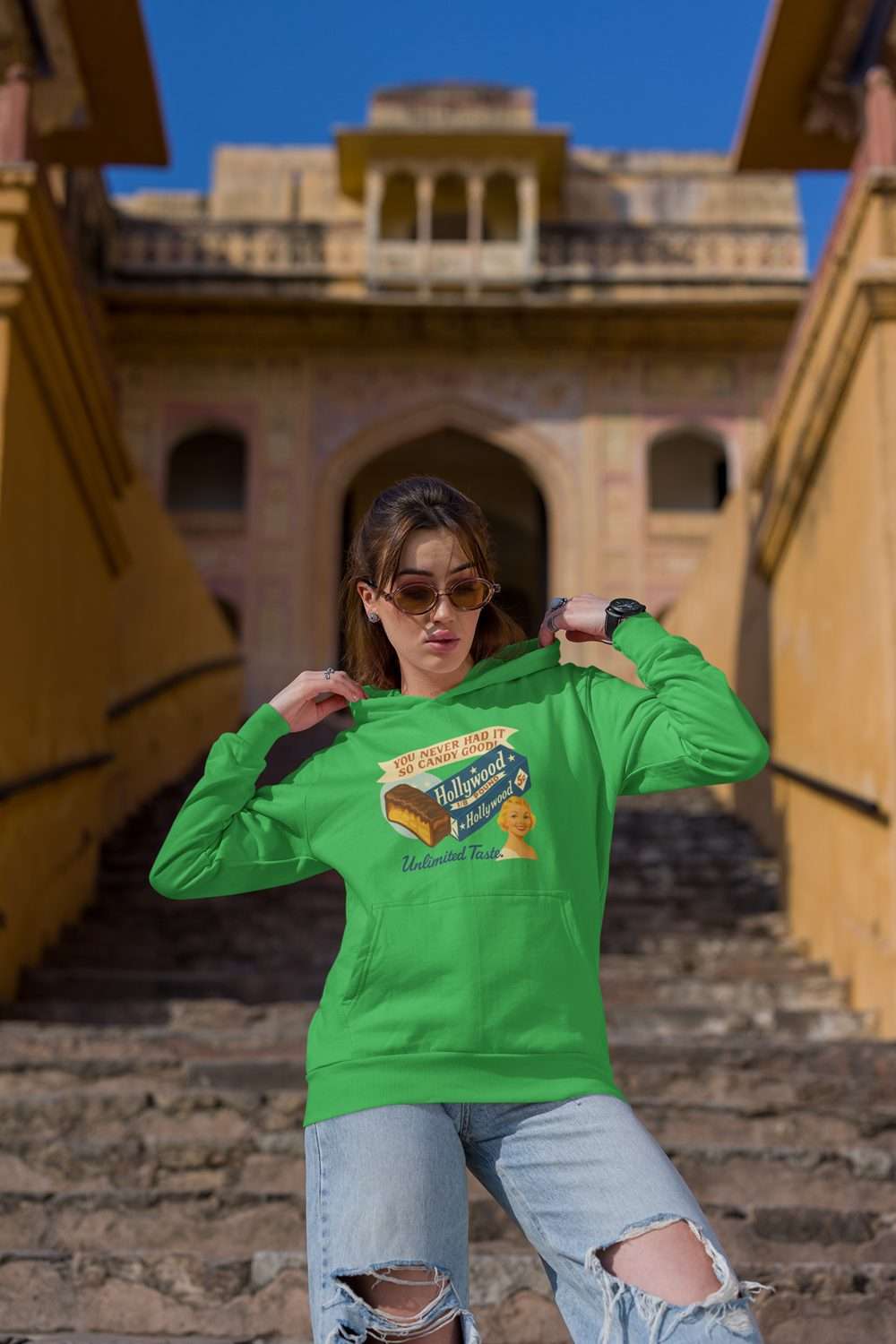 "Hollywood" Unisex Heavy Blend™ Hooded Sweatshirt