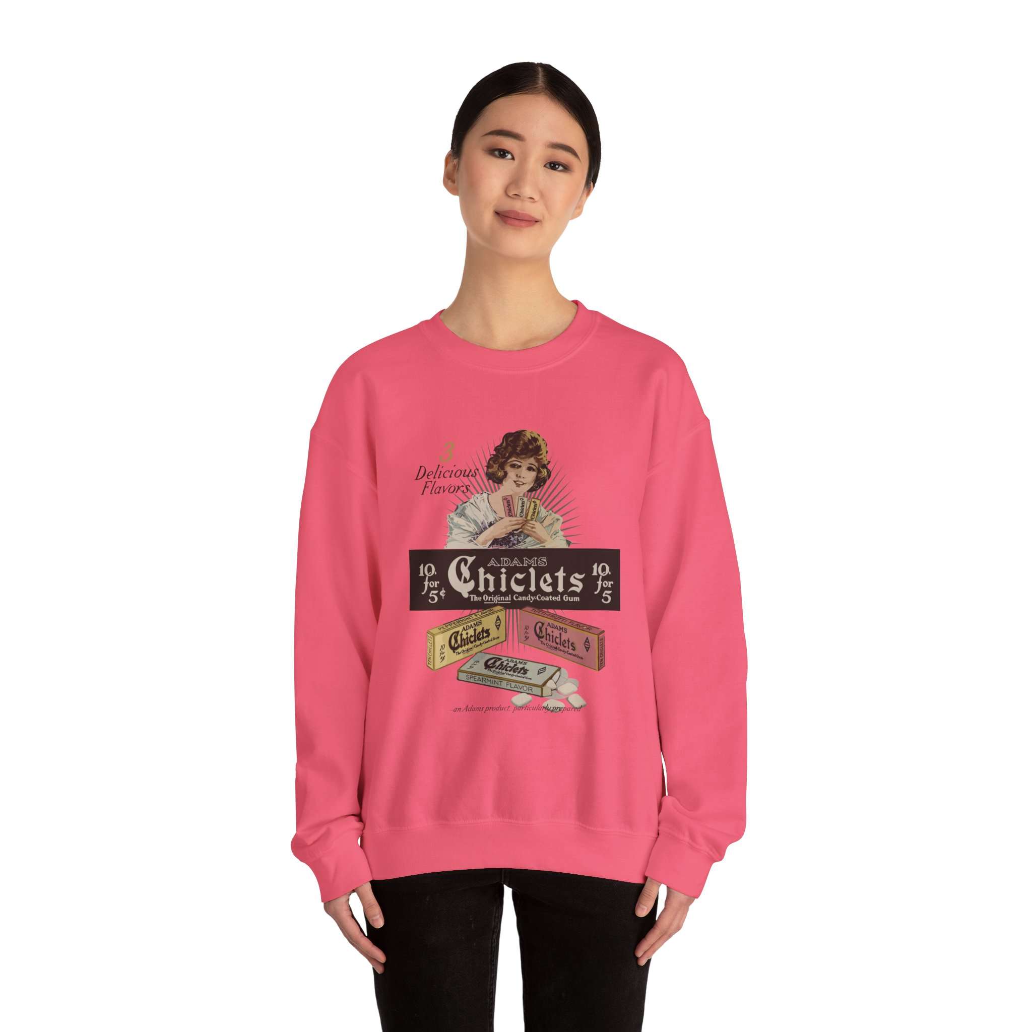 "Chiclets" Unisex Heavy Blend™ Crewneck Sweatshirt - Image 4