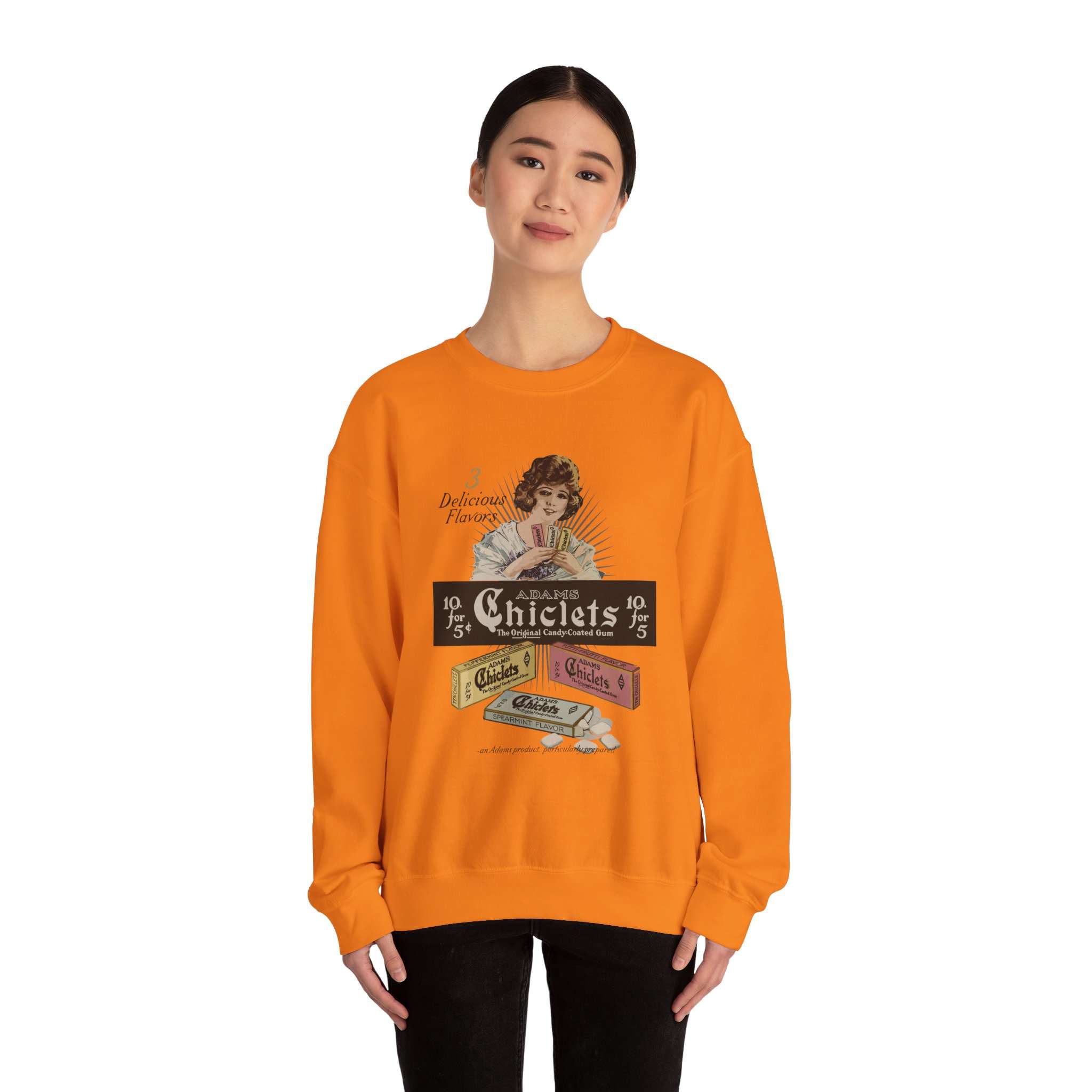 "Chiclets" Unisex Heavy Blend™ Crewneck Sweatshirt - Image 8