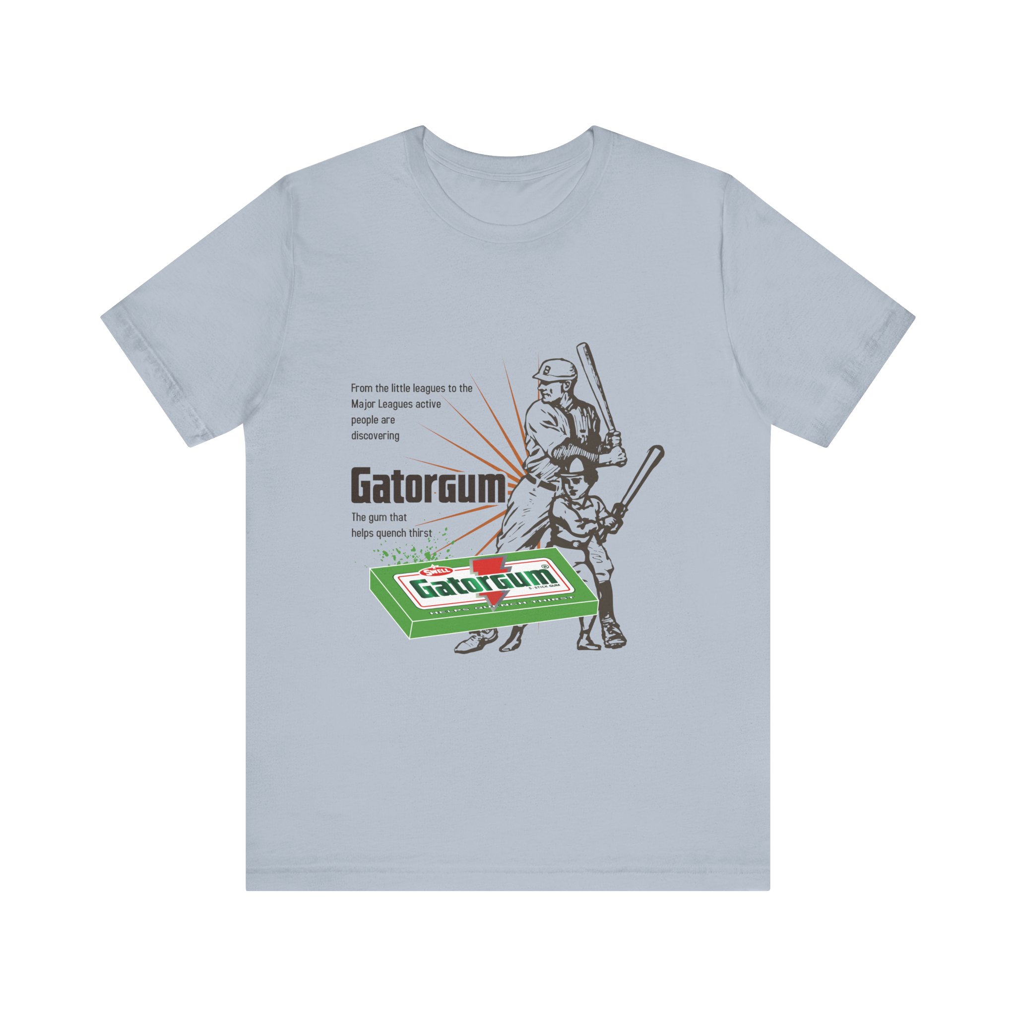 "Gator Gum" Unisex Jersey Short Sleeve Tee - Image 54