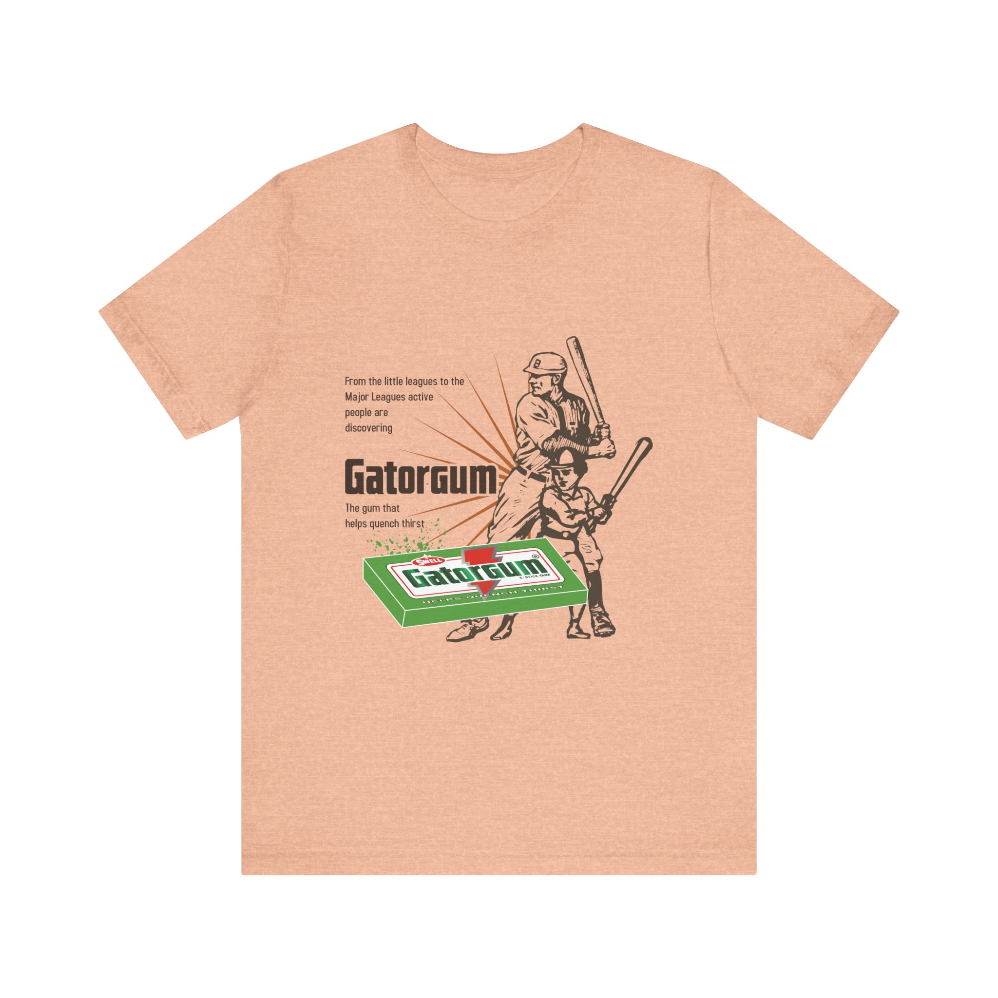 "Gator Gum" Unisex Jersey Short Sleeve Tee - Image 30