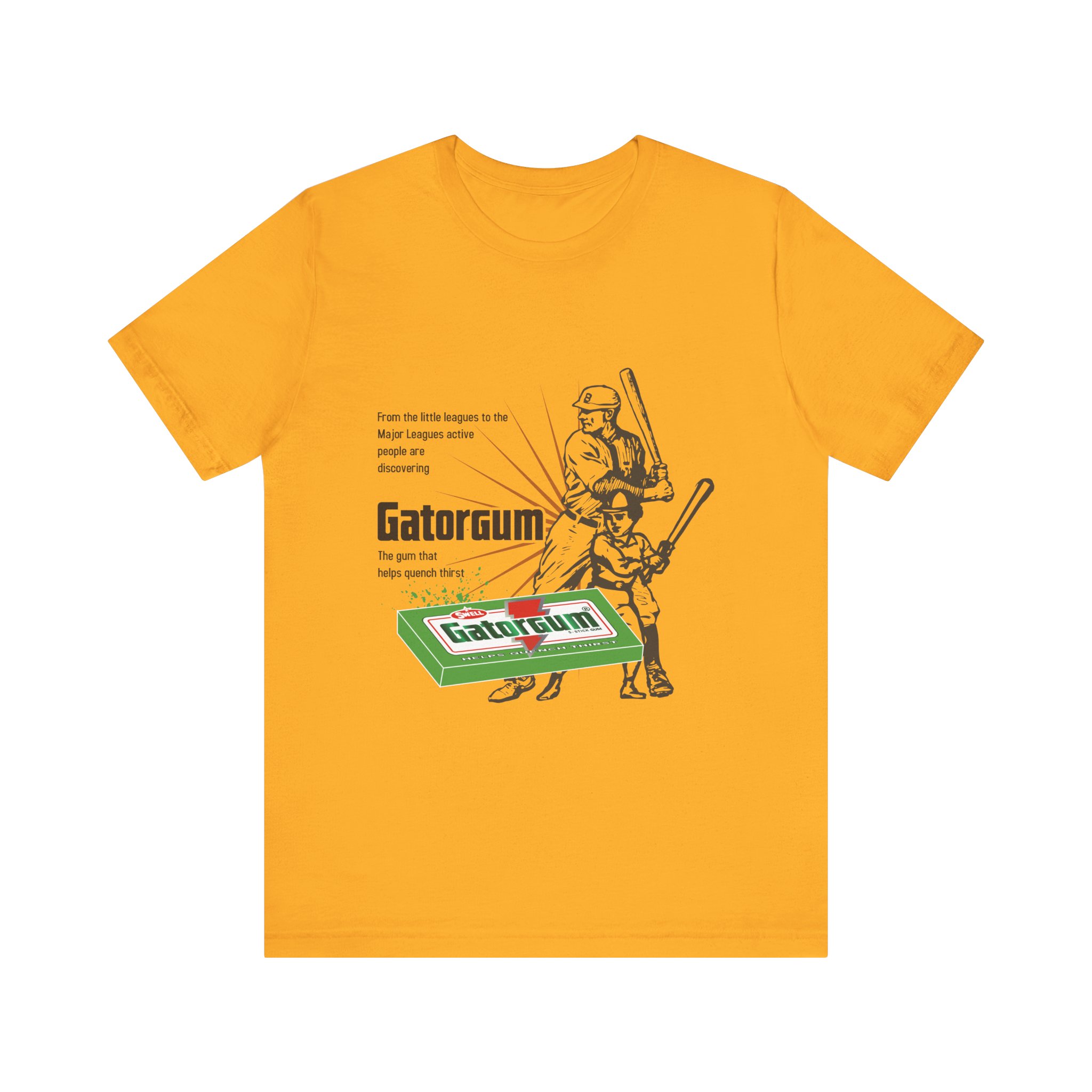 "Gator Gum" Unisex Jersey Short Sleeve Tee - Image 34