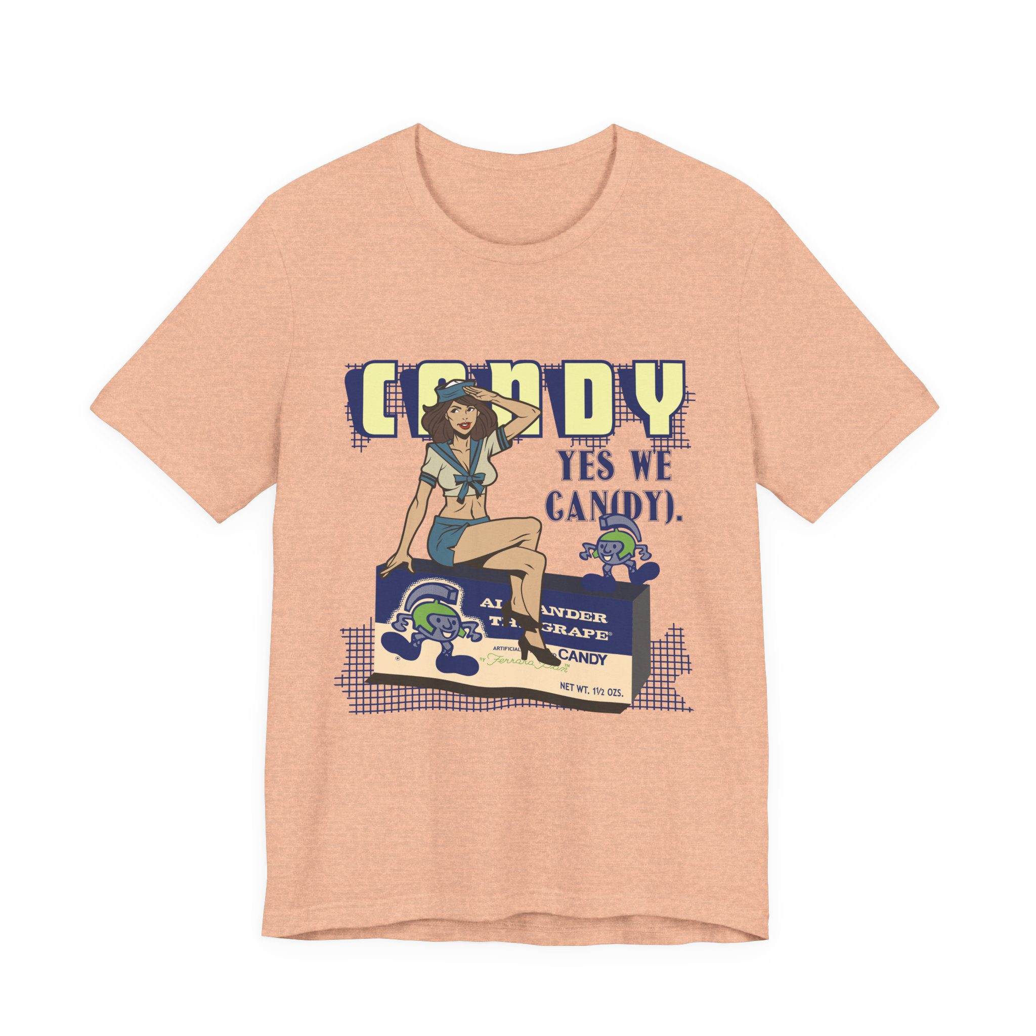 "Alexander the Grape" Unisex Jersey Short Sleeve Tee - Image 23