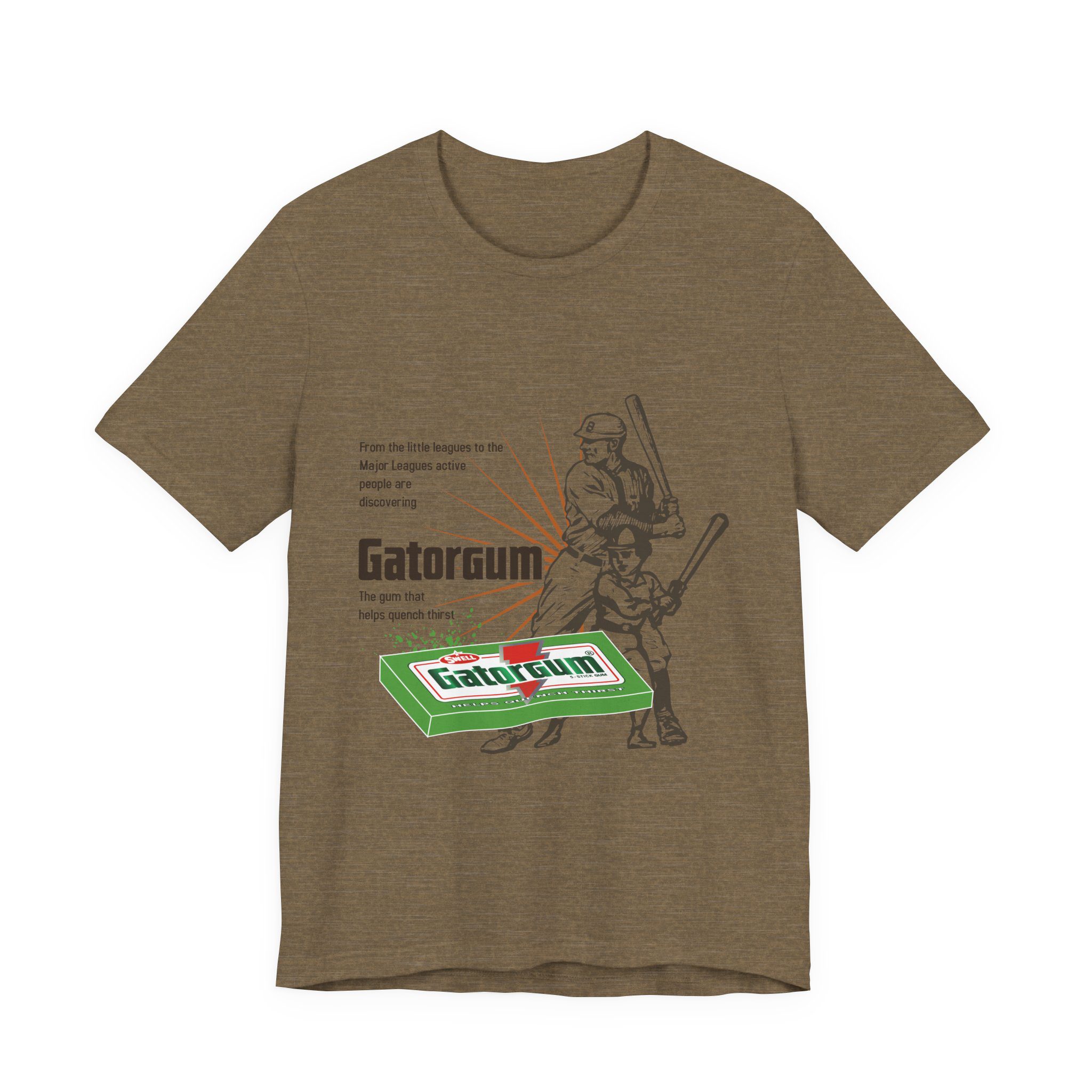 "Gator Gum" Unisex Jersey Short Sleeve Tee - Image 40