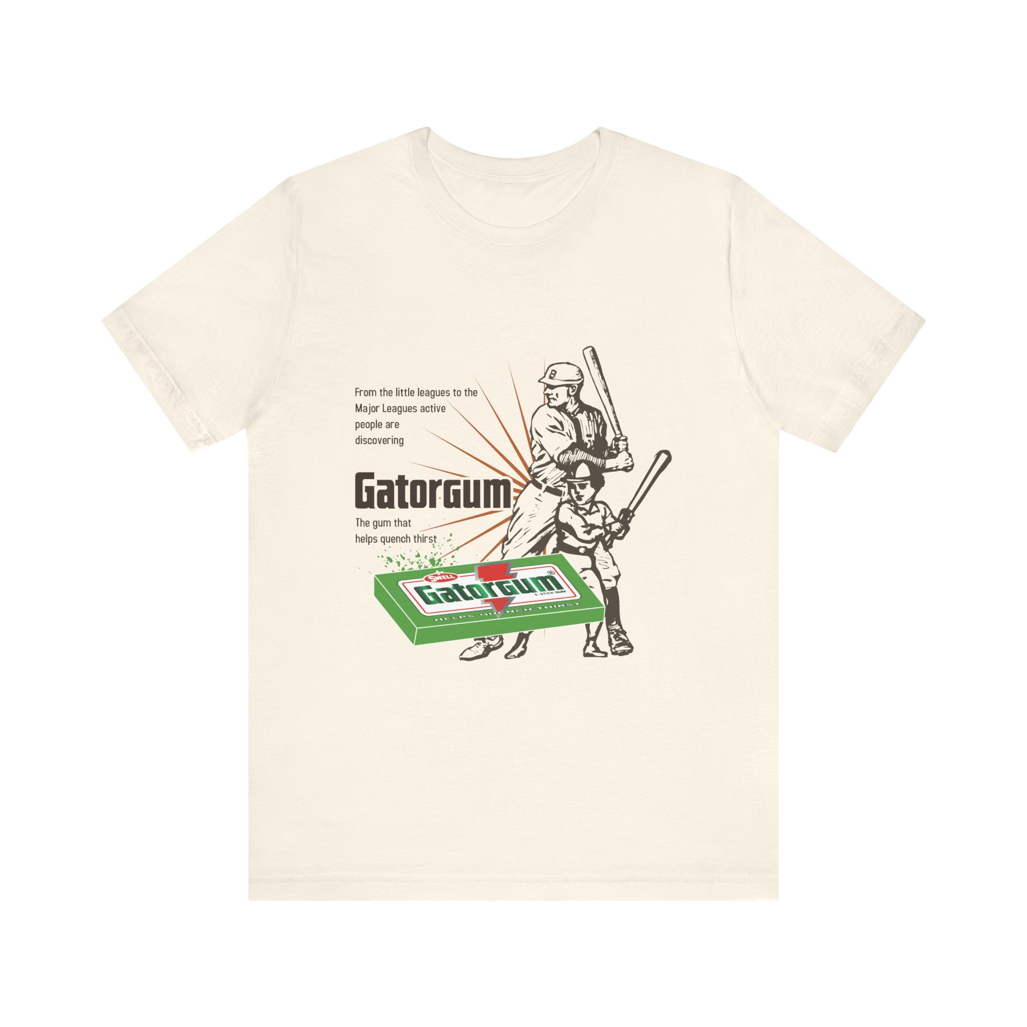 "Gator Gum" Unisex Jersey Short Sleeve Tee - Image 17
