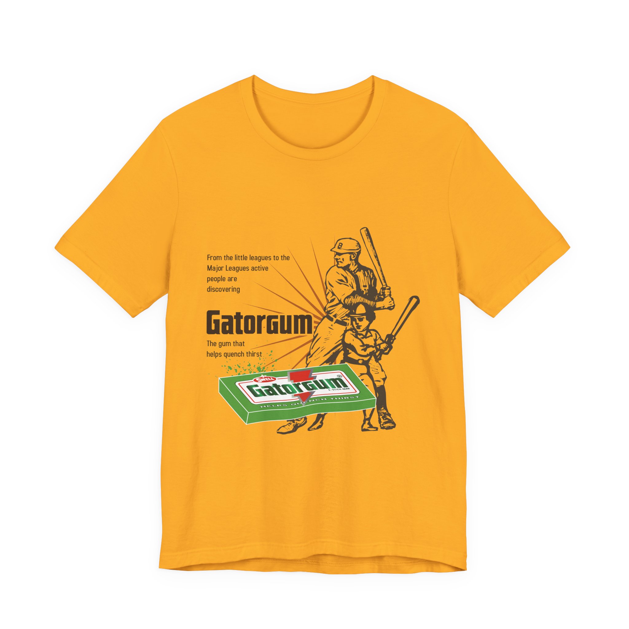 "Gator Gum" Unisex Jersey Short Sleeve Tee - Image 36