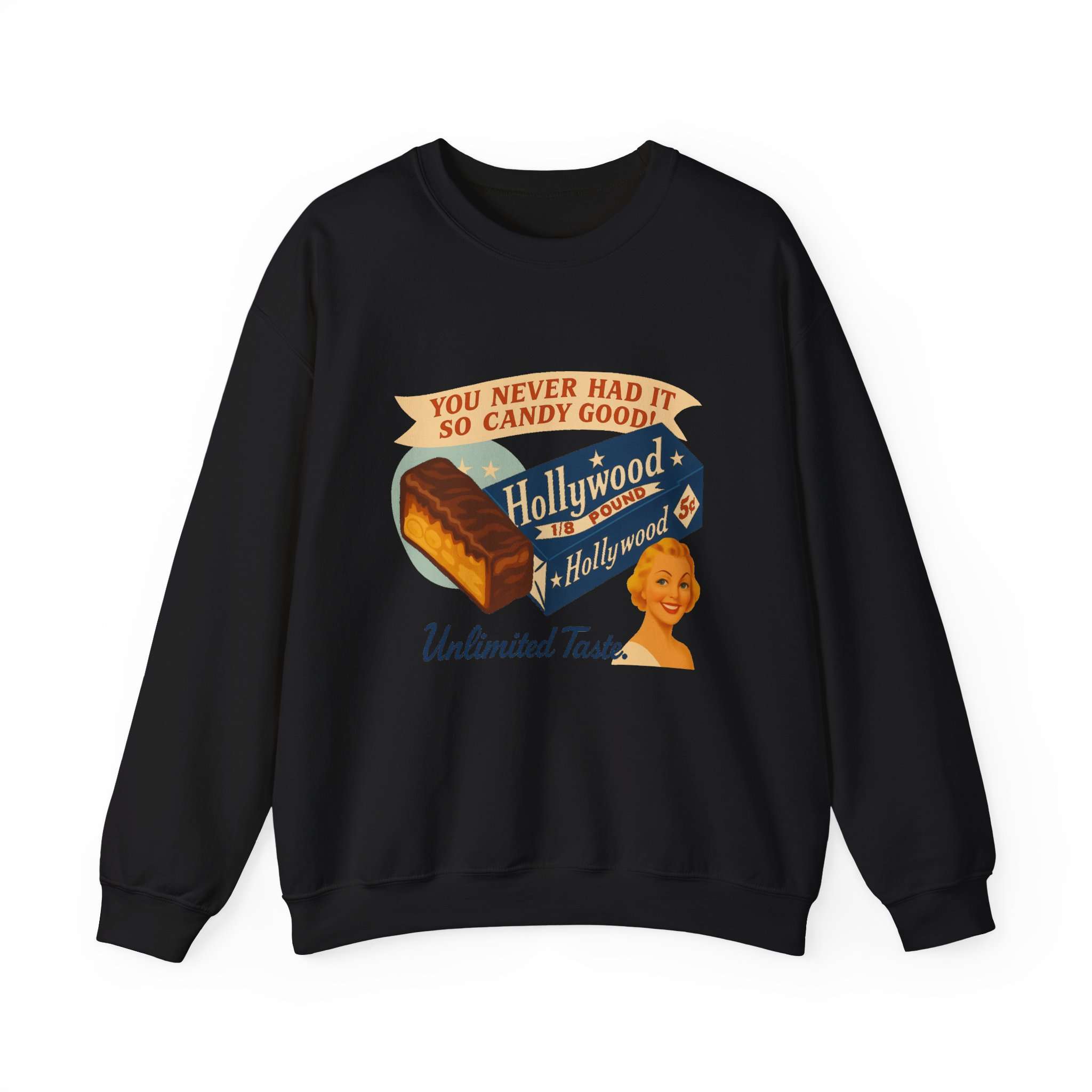 "Hollywood" Unisex Heavy Blend™ Crewneck Sweatshirt - Image 5