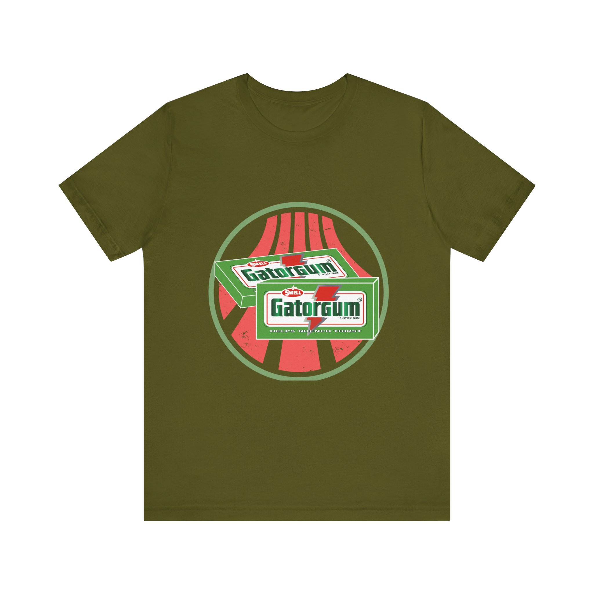 "Gator Gum" Classic Unisex Jersey Short Sleeve Tee - Image 37
